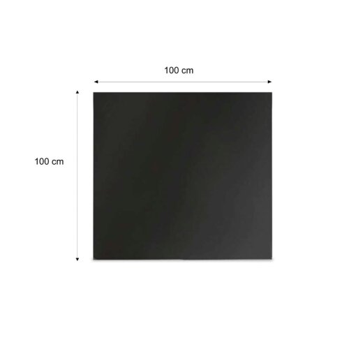 Valo Stahlbodenplatte Quadrat 1000 x 1000 mm, Stärke...