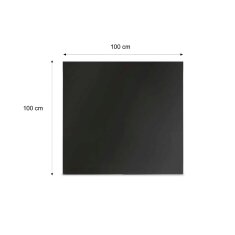 Valo Stahlbodenplatte Quadrat 1000 x 1000 mm, Stärke...
