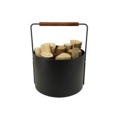 Valo INSPIRE Stahlkorb Koru, Schwarz