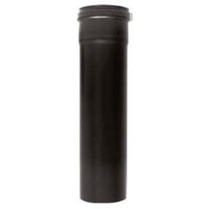Pelletrauchrohr Ø 80 x 500 x 1,2 mm
