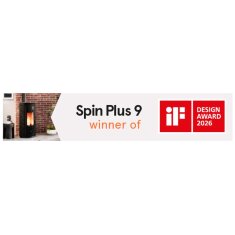 Pelletofen Cadel Spin Plus 9 Airtech Up-Twin - 8,5 kW