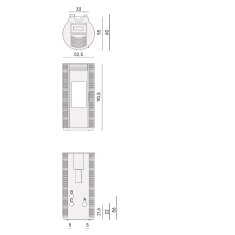 Pelletofen Cadel Spin Plus 9 Airtech Up-Twin - 8,5 kW