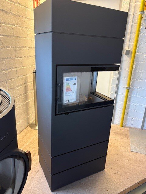 Kaminbausatz Austroflamm Dexter 2.0 + 3 Module - Türanschlag rechts - 6 KW - AUSSTELLUNGSSTÜCK