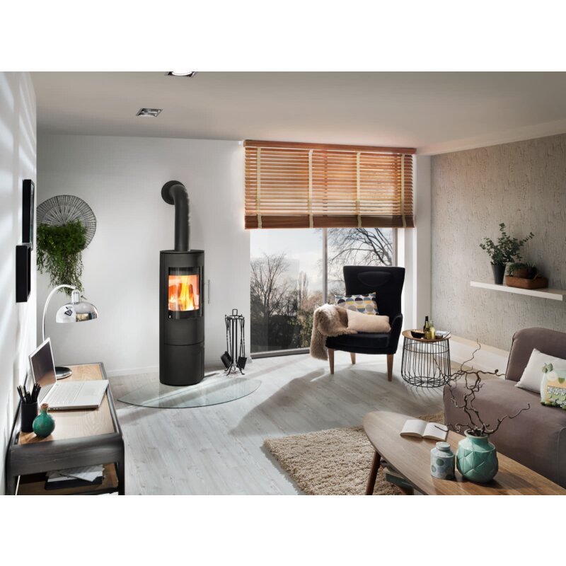 Kaminofen Königshütte Vela Plus (hohes Holzfach) - 5 kW