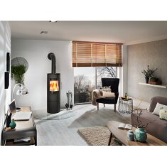 Kaminofen Königshütte Vela Plus (hohes Holzfach) - 5 kW