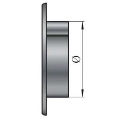Blinddeckel für DWF für Ø 160mm - schwarz