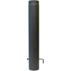 Rauchrohr Ø160 x 1000 x 2 mm, Farbe schwarz