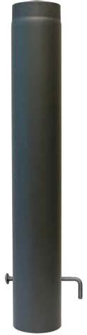 Rauchrohr Ø160 x 1000 x 2 mm, Farbe schwarz
