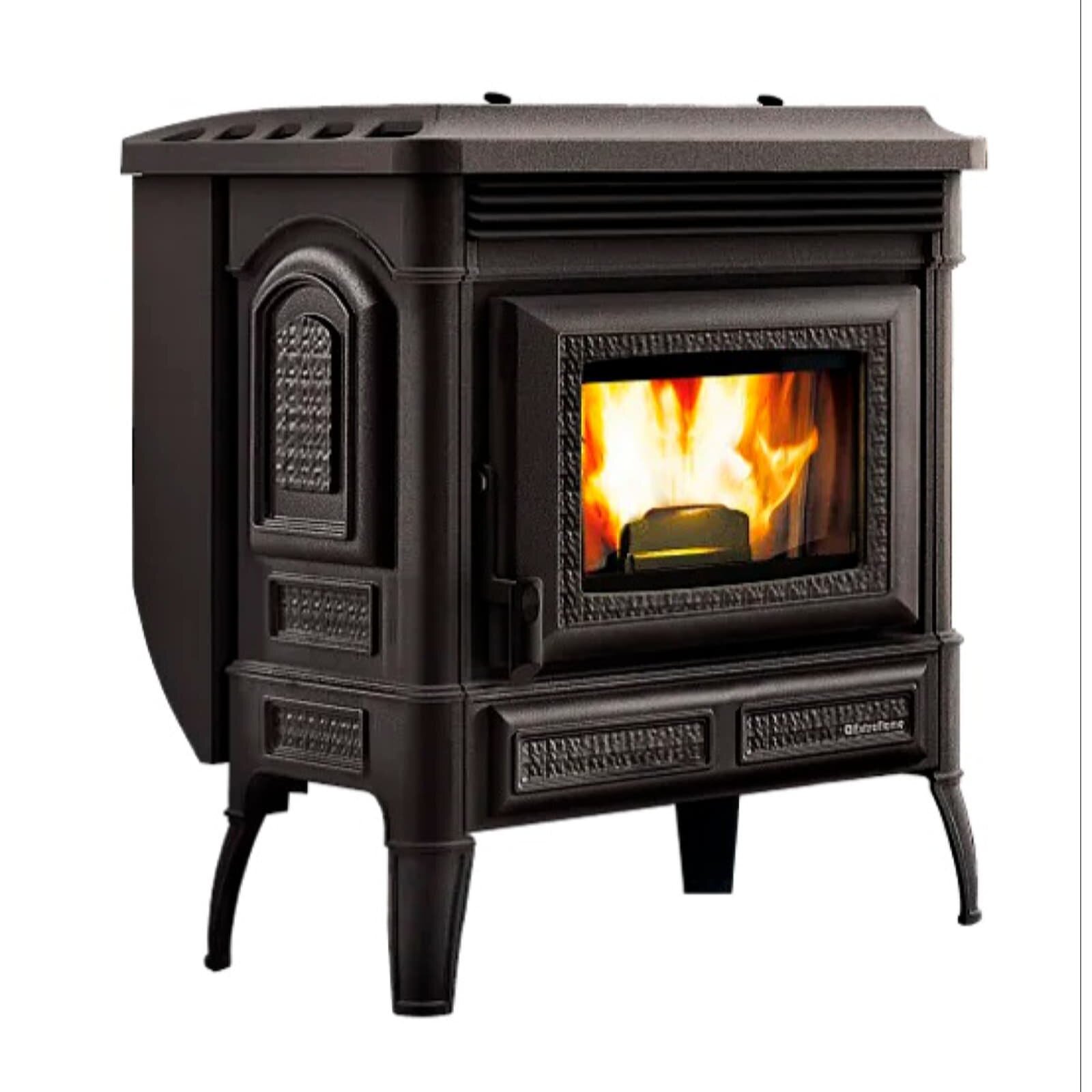 Pelletofen La Nordica Extraflame Teodora Evo - 8 kW - Schwarz Anthrazit