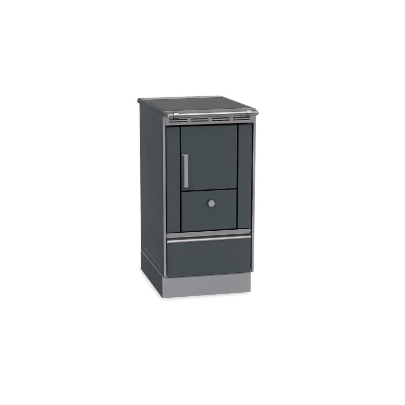 Küchenherd Lohberger - Rega 40 Edition SGM - 4,5 kW - Schwarzgrau matt - AKTION