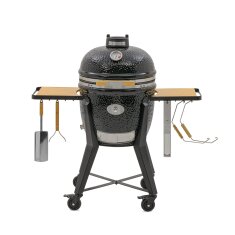 Keramikgrill Monolith Two.55 (Classic) Starter- Set, Schwarz