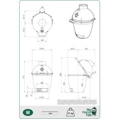 Keramikgrill Big Green Egg - Medium Starterset