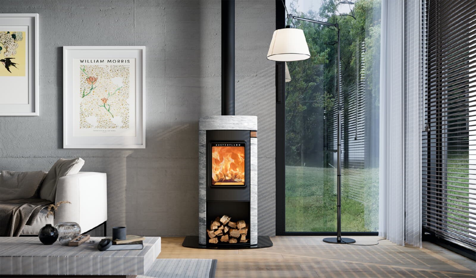 Kaminofen Austroflamm Elisabeth - 7 kW