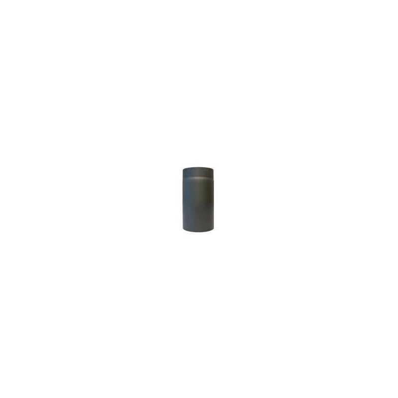 Rauchrohr Ø120 x 150 x 2 mm, Farbe schwarz