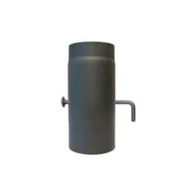 Rauchrohr Ø160 x 250 x 2 mm, Farbe schwarz