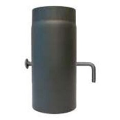 Rauchrohr Ø160 x 250 x 2 mm, Farbe schwarz