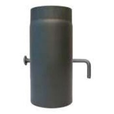 Rauchrohr Ø160 x 250 x 2 mm, Farbe schwarz