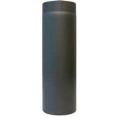 Rauchrohr Ø120 x 330 x 2 mm, Farbe schwarz