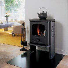 Kaminofen Gussofen Morsoe 3142 mit Eichhörnchen -...