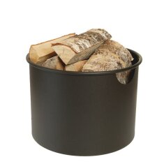 Morsoe Holzaufbewahrung / Holzeimer 34 x 45 cm, schwarz