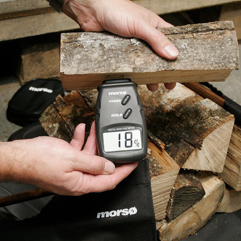 Morsoe Messgerät für Holzfeuchtigkeit