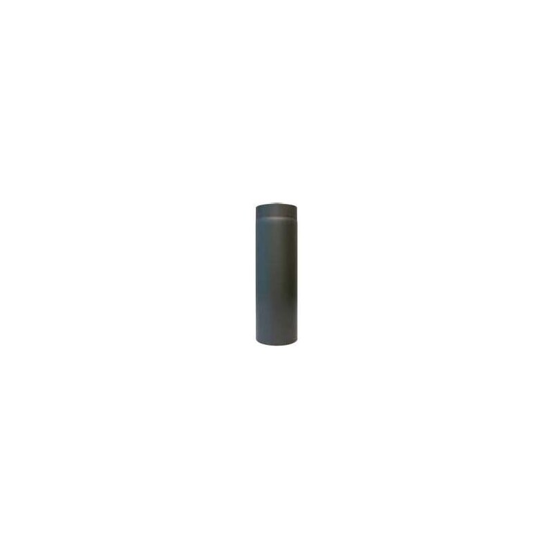 Rauchrohr Ø150 x 330 x 2 mm, Farbe schwarz