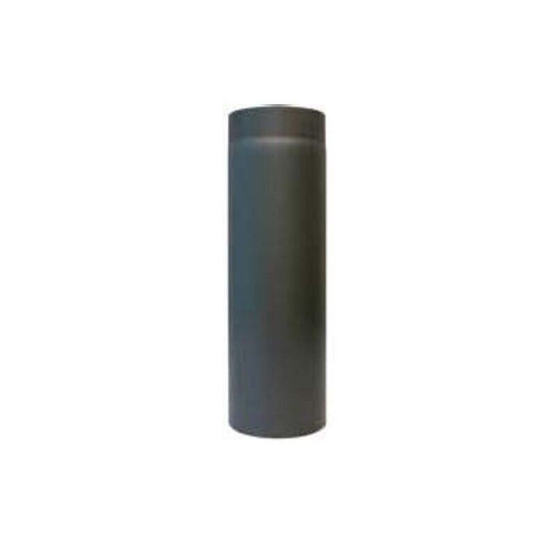 Rauchrohr Ø160 x 330 x 2 mm, Farbe schwarz