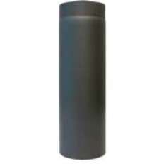 Rauchrohr Ø160 x 330 x 2 mm, Farbe schwarz