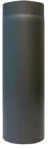 Rauchrohr Ø160 x 330 x 2 mm, Farbe schwarz