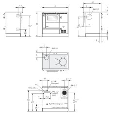 wassergeführter Zentralheizungsherd Lohberger ZEH 110 - 21 kW