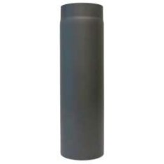 Rauchrohr Ø150 x 500 x 2 mm, Farbe schwarz