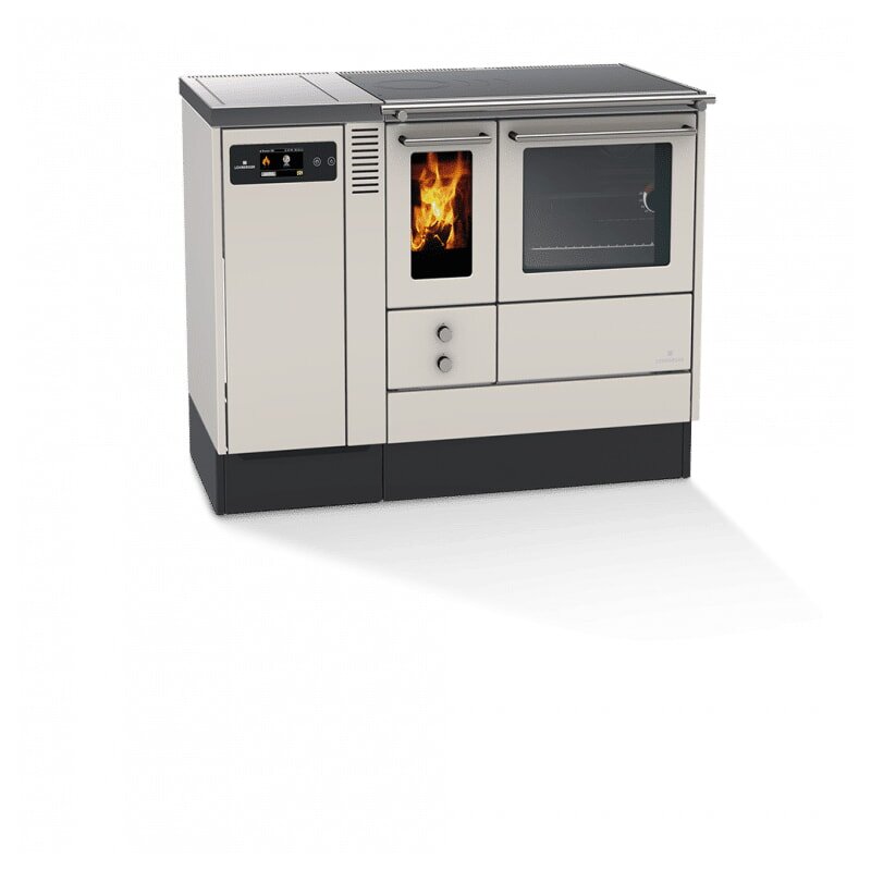 Zentralheizungsherd mit Pelletmodul Lohberger Varioline Classic - LCP 75 B-Z Classic - 8 kW