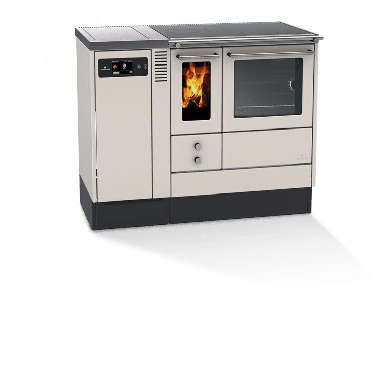 Zentralheizungsherd mit Pelletmodul Lohberger Varioline Classic - LCP 75 B-Z Classic - 8 kW