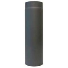 Rauchrohr Ø160 x 500 x 2 mm, Farbe schwarz