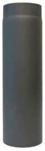 Rauchrohr Ø160 x 500 x 2 mm, Farbe schwarz