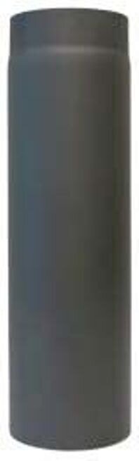 Rauchrohr Ø160 x 500 x 2 mm, Farbe schwarz