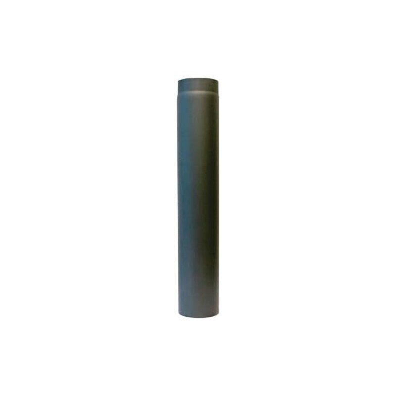 Rauchrohr Ø120 x 750 x 2 mm, Farbe schwarz