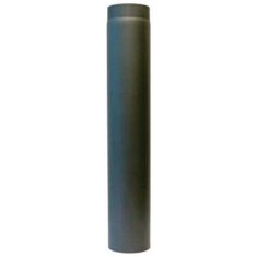 Rauchrohr Ø120 x 750 x 2 mm, Farbe schwarz