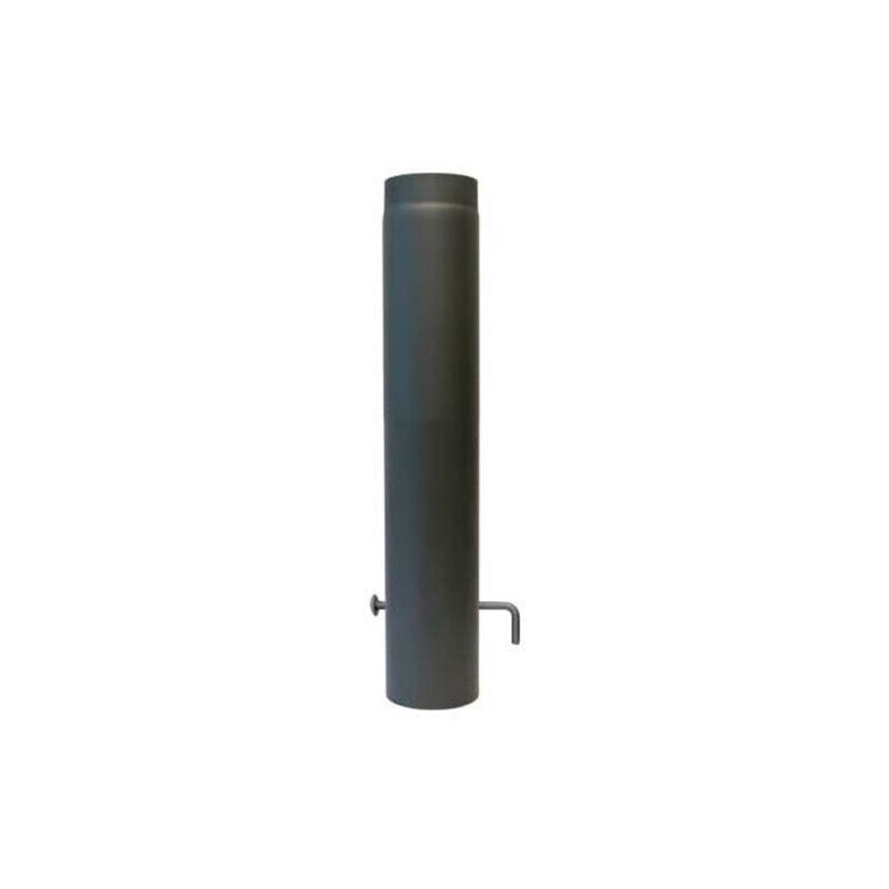 Rauchrohr Ø150 x 750 x 2 mm, Farbe schwarz