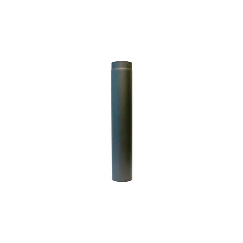 Rauchrohr Ø150 x 750 x 2 mm, Farbe schwarz