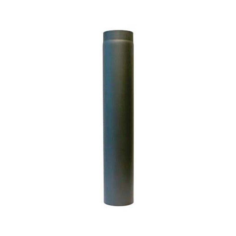 Rauchrohr Ø150 x 750 x 2 mm, Farbe schwarz