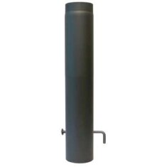 Rauchrohr Ø150 x 750 x 2 mm, Farbe schwarz