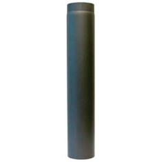 Rauchrohr Ø150 x 750 x 2 mm, Farbe schwarz