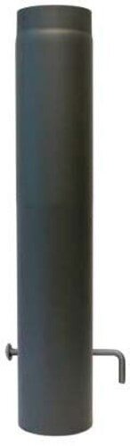 Rauchrohr Ø150 x 750 x 2 mm, Farbe schwarz